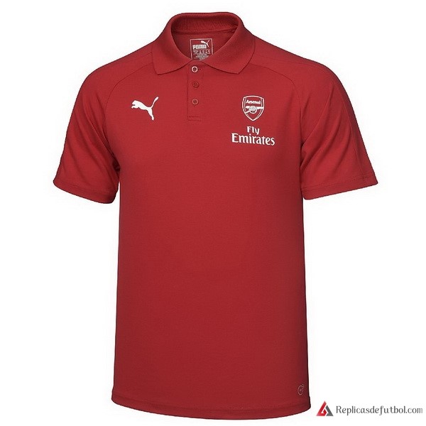 Polo Arsenal 2017-2018 Rojo